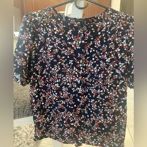 Ann Taylor floral blouse